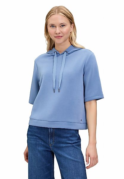 Betty&Co Kurzarmshirt "Damen mit Kapuze" 1 Stk. günstig online kaufen