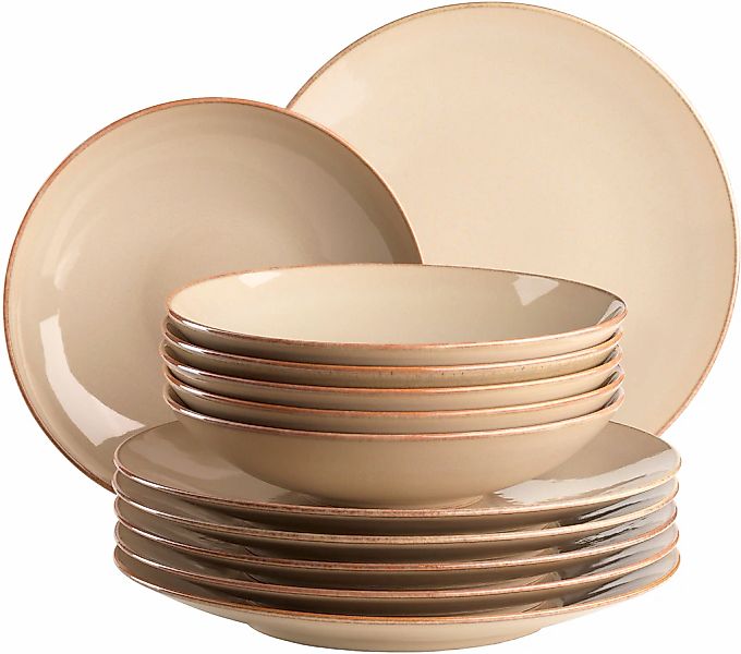 MÄSER Tafelservice "OSSIA, Teller Set, Keramik" günstig online kaufen