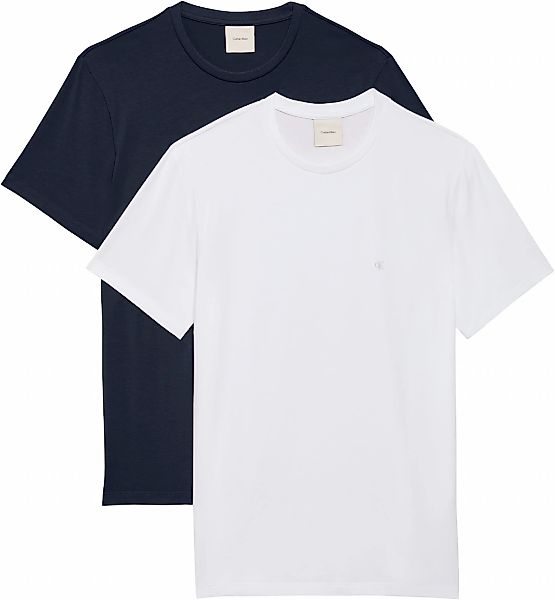 Calvin Klein T-Shirt "2 Pack SS STRETCH COTTON SLIM TEE" Packung, 2 Rundhal günstig online kaufen