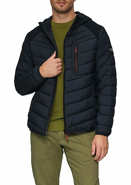 s.Oliver Steppjacke, mit Kapuze, mit Kapuze und Reißverschluss günstig online kaufen