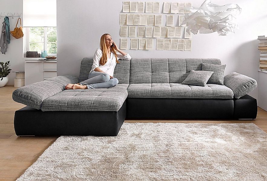 DOMO collection Ecksofa Moric, L-Form, XXL-Sofa - Breite 300cm, viel Platz, günstig online kaufen