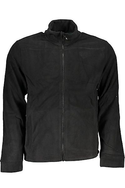 GIAN MARCO VENTURI Sweatshirt Schwarzes Herren Sweatshirt mit Reißverschlus günstig online kaufen