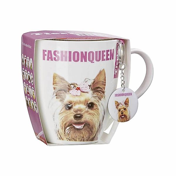 Ritzenhoff & Breker Tasse "Jumbotasse Fashionqueen 600 ml bunt" günstig online kaufen
