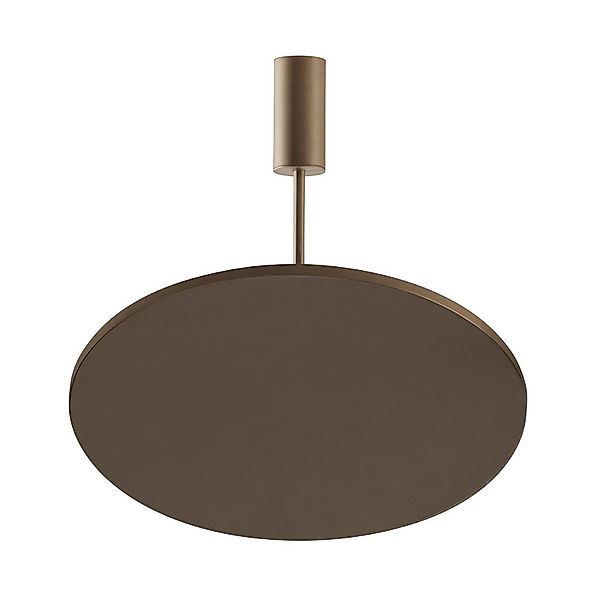 OLEV LED-Deckenlampe FLUENTIS, braun, Ø 54 cm Metall 2.700 K günstig online kaufen