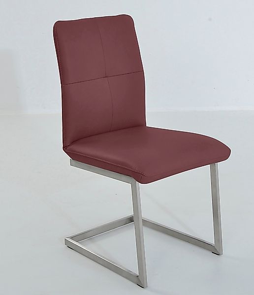K+W Komfort & Wohnen Freischwinger "6511", Leder CLOUD, Freischwinger mit H günstig online kaufen