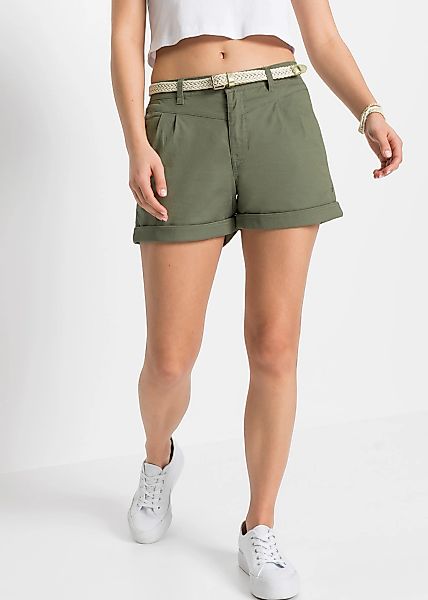 bonprix Shorts Shorts aus Baumwolle günstig online kaufen