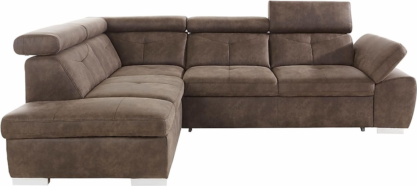 exxpo - sofa fashion Ecksofa »Spring, super bequem und komfortabel mit Armt günstig online kaufen