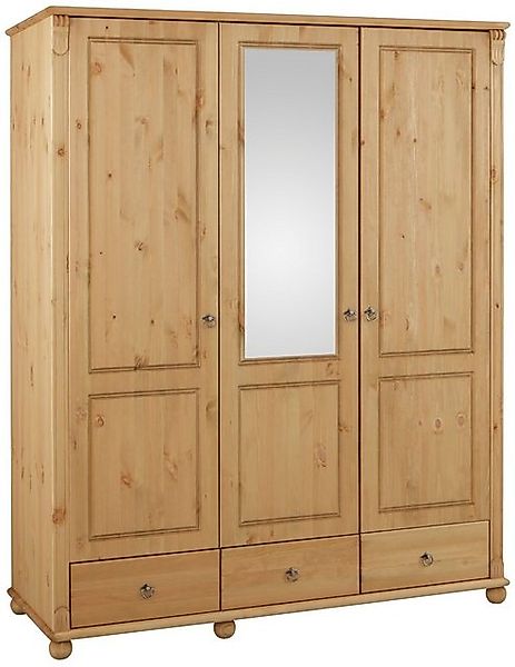 Home affaire Kleiderschrank "Tessin, Dretürenschrank, 3-türig", (B/H/T ca. günstig online kaufen