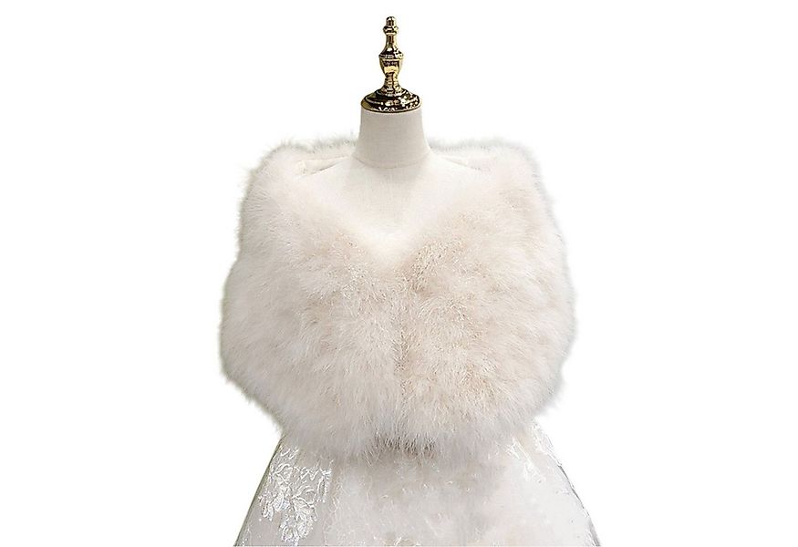 Refttenw Modeschal Damen Elegant Leicht und Warm Brautkleid Party Schal aus günstig online kaufen