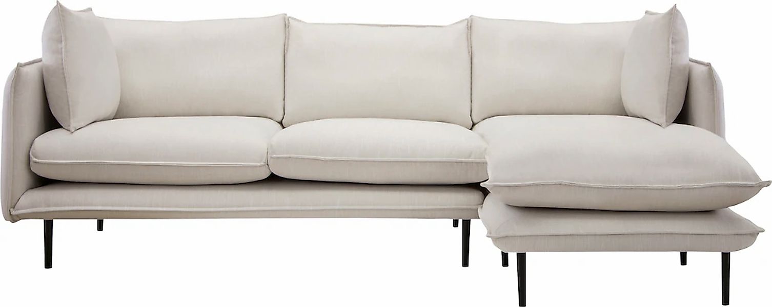 Home affaire Ecksofa "Somba L-Form" mit dickem Keder, Ottomane wahlweise li günstig online kaufen