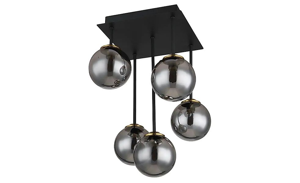 Globo Lighting Deckenleuchte  Jorge ¦ schwarz ¦ Maße (cm): B: 25,5 H: 38 T: günstig online kaufen