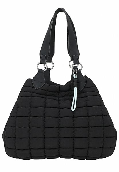 Fritzi aus Preußen Henkeltasche "Black Bubble", aus mattem 3D-Bubble Nylon- günstig online kaufen