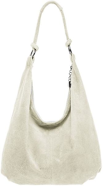 Caspar Schultertasche Damen Vintage Leder Tasche Hobo Bag - CLASSIC LINE - günstig online kaufen
