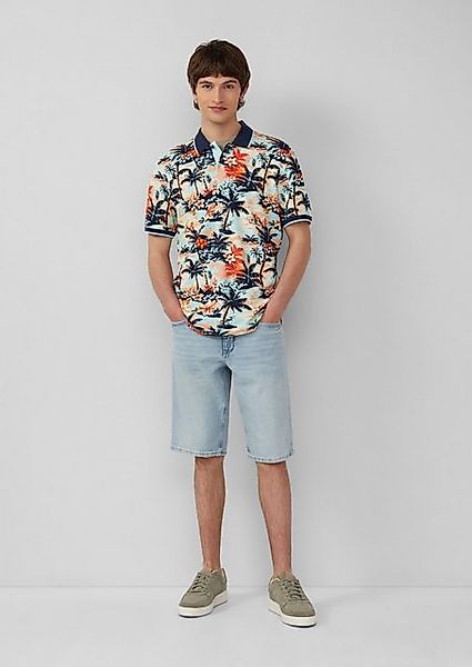s.Oliver Stoffhose Jeans-Shorts / Regular Fit / Mid Rise / Wide Leg günstig online kaufen