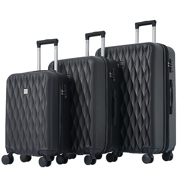 OKWISH Kofferset Reisekoffer Trolleyset, 4 Rollen, günstig online kaufen
