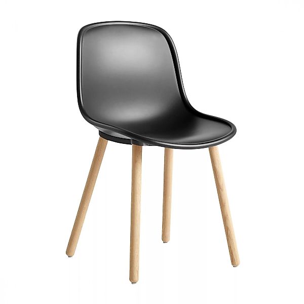 HAY - Neu 12 Stuhl Gestell Eiche wasserbasiert lackiert - soft schwarz/Poly günstig online kaufen