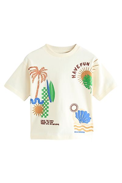 Next T-Shirt T-Shirt mit Rückenmotiv aus günstig online kaufen
