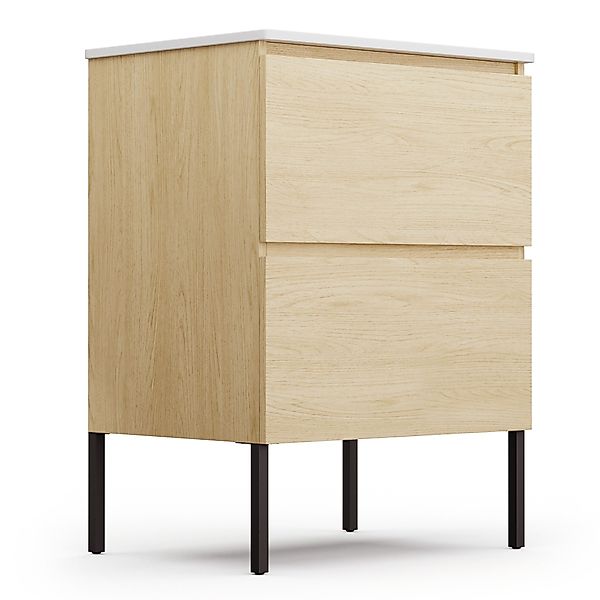 blumfeldt Waschtisch Johnstone Waschtisch Badezimmerschrank Badschrank, günstig online kaufen