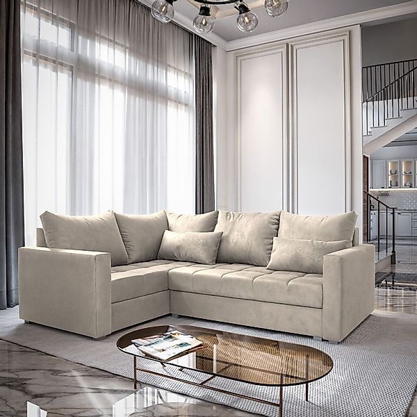 Masseno Ecksofa LIRENO mit Schlaffunktion L-Form, günstig online kaufen