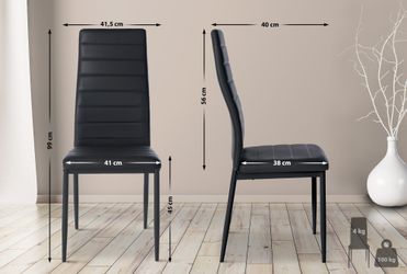 CLP Esszimmerstuhl Mayfair (6er Set), gepolstert günstig online kaufen