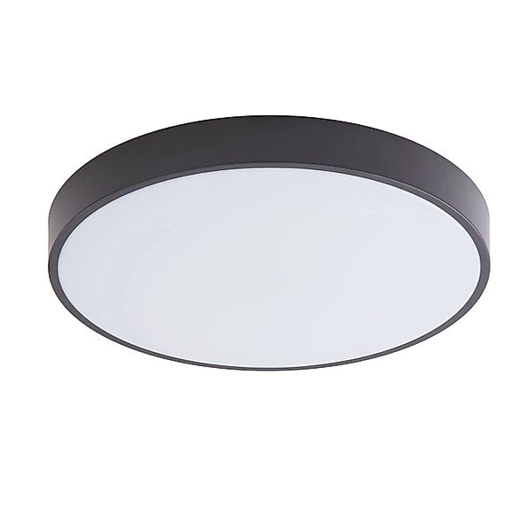 Lindby LED Smart Home Deckenlampe Innes 10013325 Dimmbar Modern in Schwarz günstig online kaufen