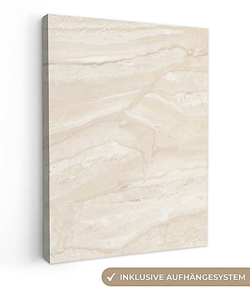 OneMillionCanvasses® Leinwandbild Marmor - Kalk - Sand - Textur, Fotodruck günstig online kaufen