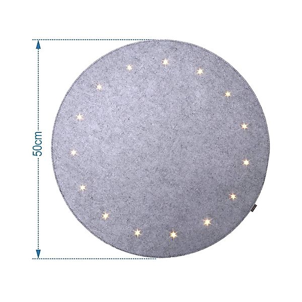 Maity Teppich LED Filzunterlage / Weihnachtsbaum günstig online kaufen