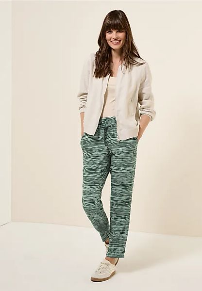 Loose Fit Hose mit Print günstig online kaufen