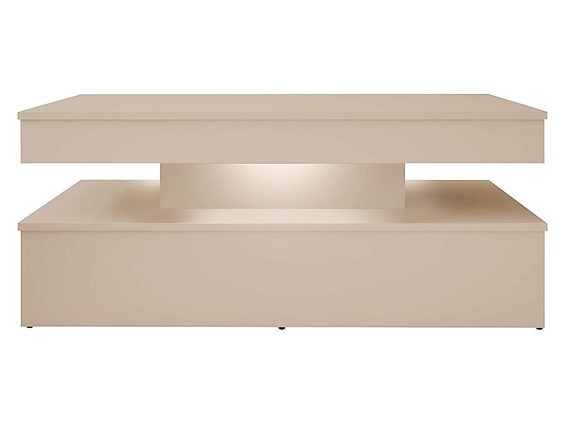 MIRJAN24 Couchtisch 120 Glossa Bis 01, 120x55x50 cm, LED-Beleuchtung günstig online kaufen