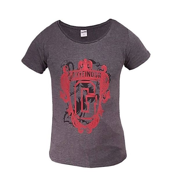 Harry Potter T-Shirt Harry Potter Hogwarts Damen kurzarm Shirt Gr. XS bis X günstig online kaufen