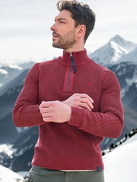 LERROS Strickpullover LERROS Herren Troyer in Strukturqualität günstig online kaufen