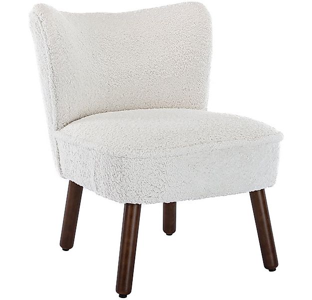 WAHSON OFFICE CHAIRS Sessel Teddystoff Wohnzimmer moderner Loungesessel Gep günstig online kaufen