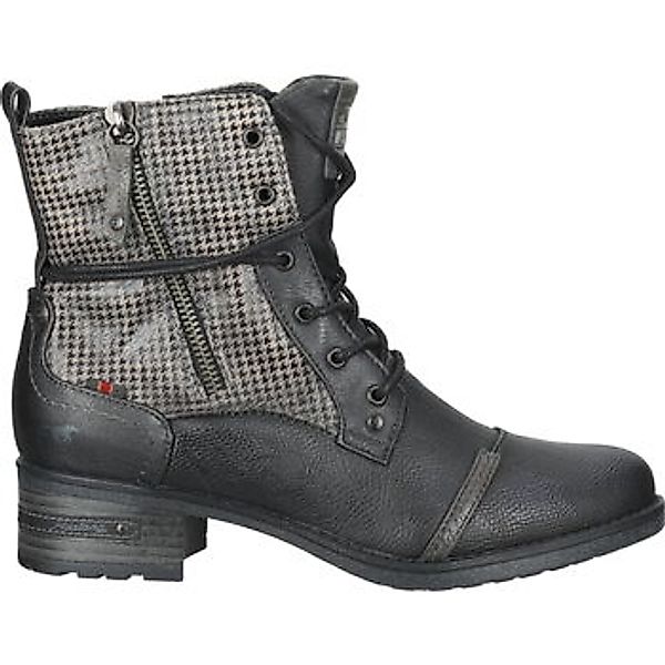 Mustang Shoes Schnürstiefelette "Mustang Shoes Stiefelette Lederimitat" günstig online kaufen