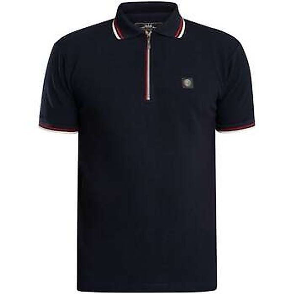 Trojan  Poloshirt Poloshirt mit geripptem Ottoman-Reißverschluss günstig online kaufen