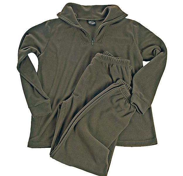 Mil-Tec Thermounterhemd Bundeswehr Thermo Unterwäsche Fleece mit Reißversch günstig online kaufen