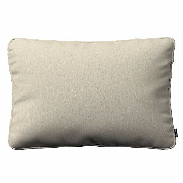 Kissenhülle Gabi mit Paspel 60x40cm, beige-grau, 60 x 40 cm, Madrid (161-59 günstig online kaufen