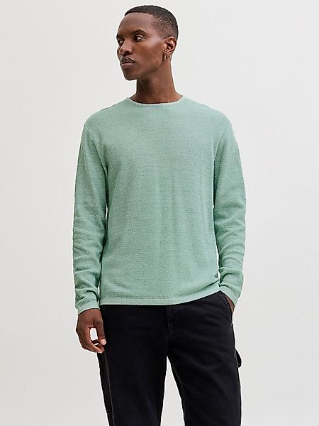 Jack & Jones Rundhalspullover JJEGEORGE KNIT CREW NECK NOOS mit Strick Opti günstig online kaufen