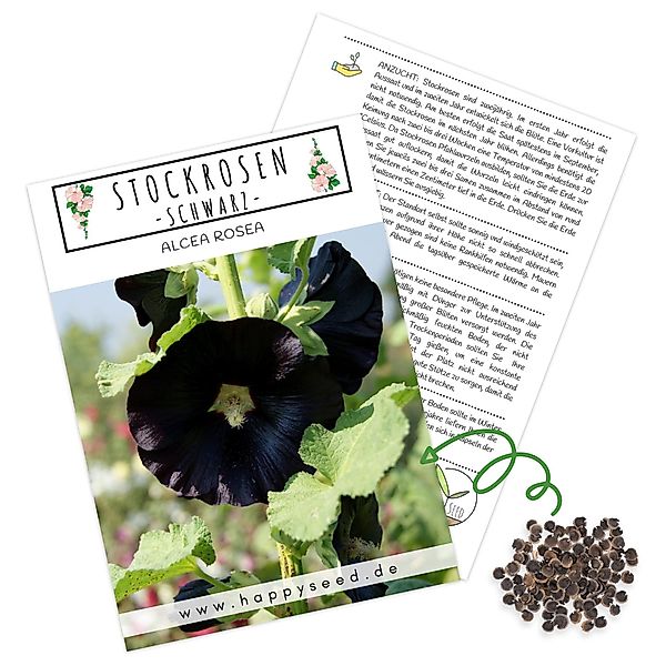 HappySeed Blumensamen Stockrosen Samen - Alcea günstig online kaufen