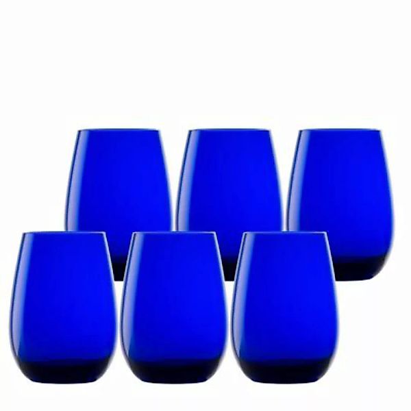 ELEMENTS Becher 465 ml kobaltblau 6er Set Trinkgläser günstig online kaufen