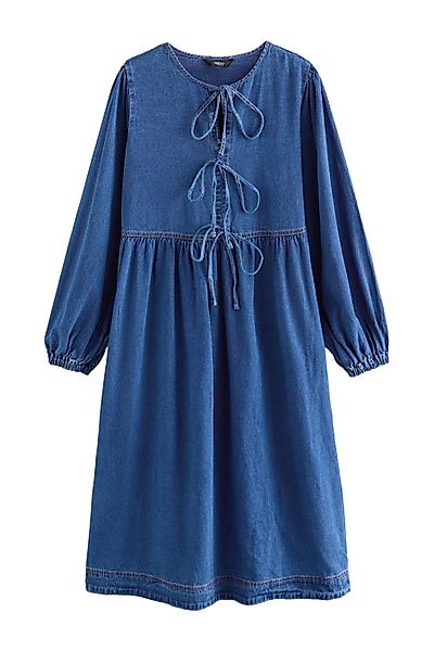 Next Jeanskleid Jeans-Midikleid mit Bindegürtel – günstig online kaufen