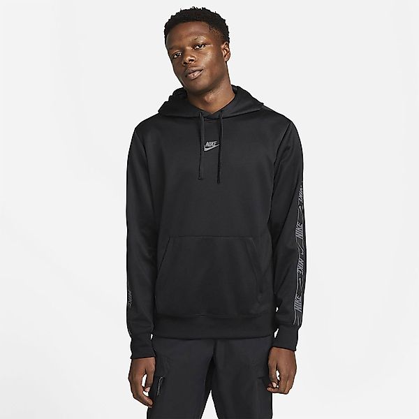 Nike Sportswear Repeat Po Kapuzenpullover S Black / Black / Iron Grey günstig online kaufen