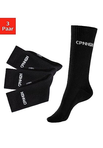 Copenhagen Studios Tennissocken (Packung, 3-Paar) mit Halbfußfrottee günstig online kaufen