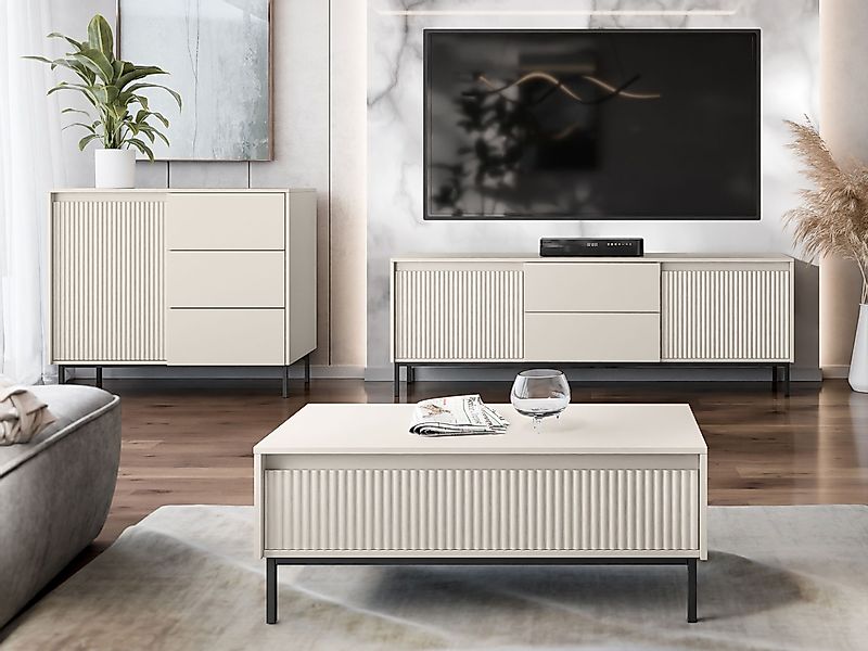 MIRJAN24 Wohnzimmer-Set Ozmi II, (Kommode, TV-Lowboard, günstig online kaufen