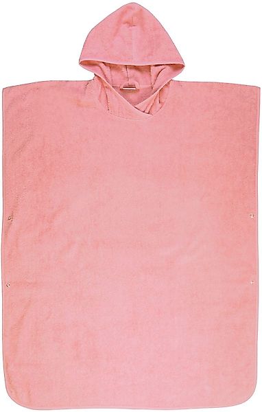 Wörner Badeponcho Badeponcho Uni, Baumwolle, Kapuze, günstig online kaufen
