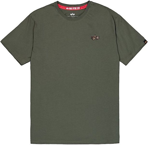Alpha Industries Rundhalsshirt 3D Small Logo günstig online kaufen