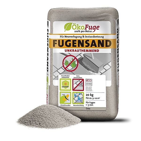 Fugensand Fugensand Grau (Palette, 15-St) günstig online kaufen