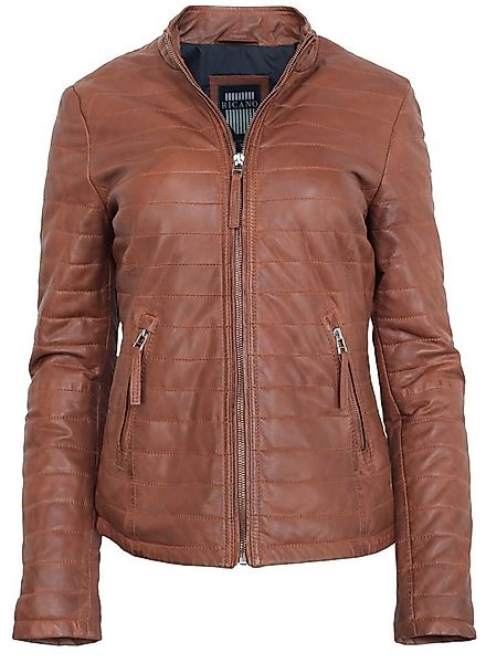 RICANO Lederjacke Padded hochwertiges Lamm Leder günstig online kaufen