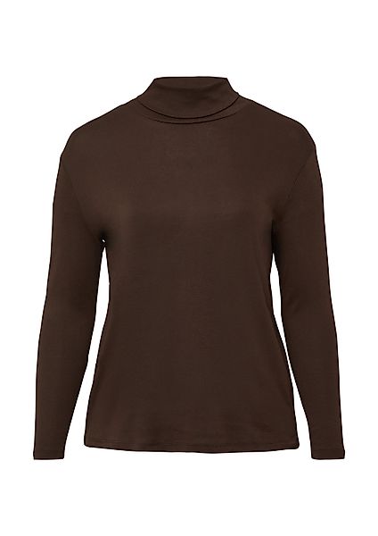 s.Oliver Langarmshirt T-Shirt Longsleeve mit Rollkragen günstig online kaufen