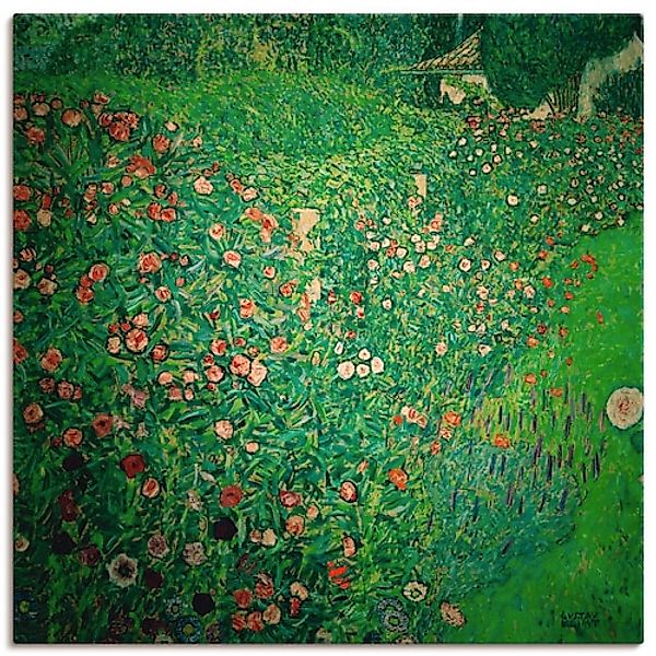 Artland Leinwandbild »Italienische Gartenlandschaft« Garten 1 Stk. tlg. auf günstig online kaufen