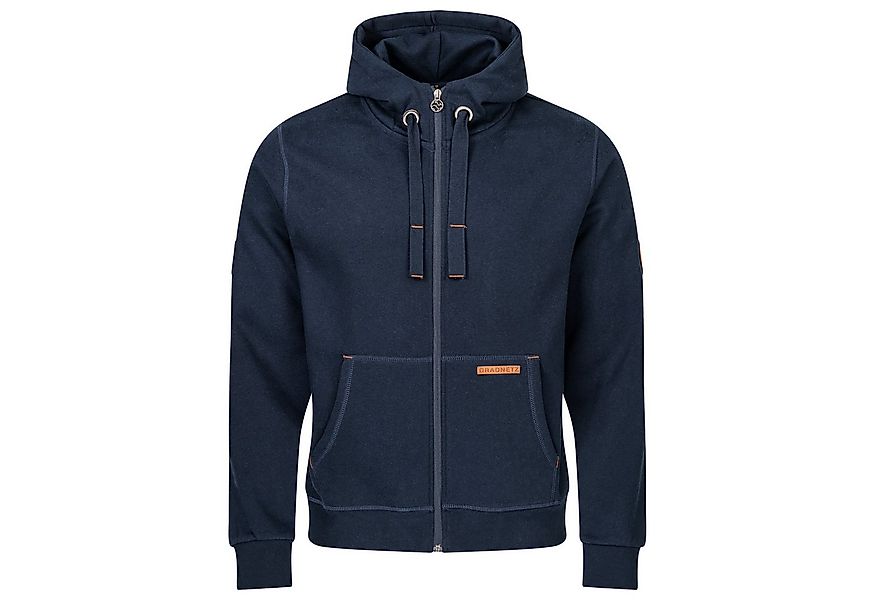 Gradnetz Sweatjacke Herren Hoody Bio Baumwolle (1-tlg) kuscheliger bequemer günstig online kaufen